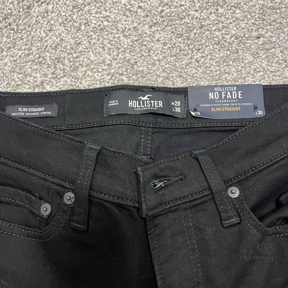 HOLLISTER BLACK JEANS - Picture 4 of 5